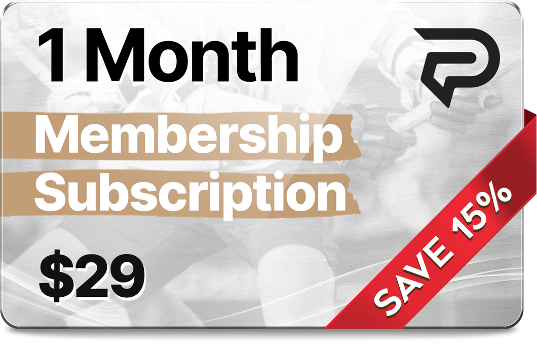 Players Academy App Monthly Membership